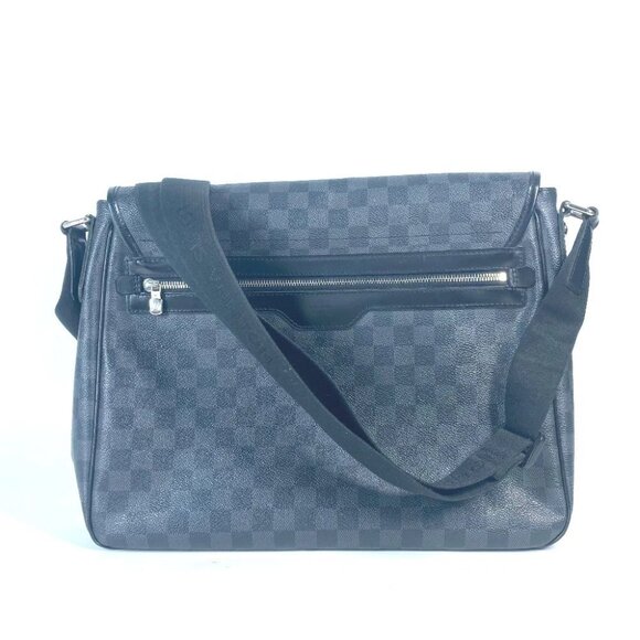 LOUIS VUITTON N58033 Damier Graphite Daniel GM Messenger Crossbody Shoulder Bag - Picture 2 of 15